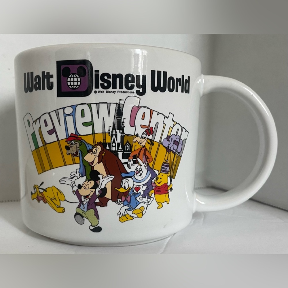 Disney World 50th Anniversary Preview Center Mug/Cup New